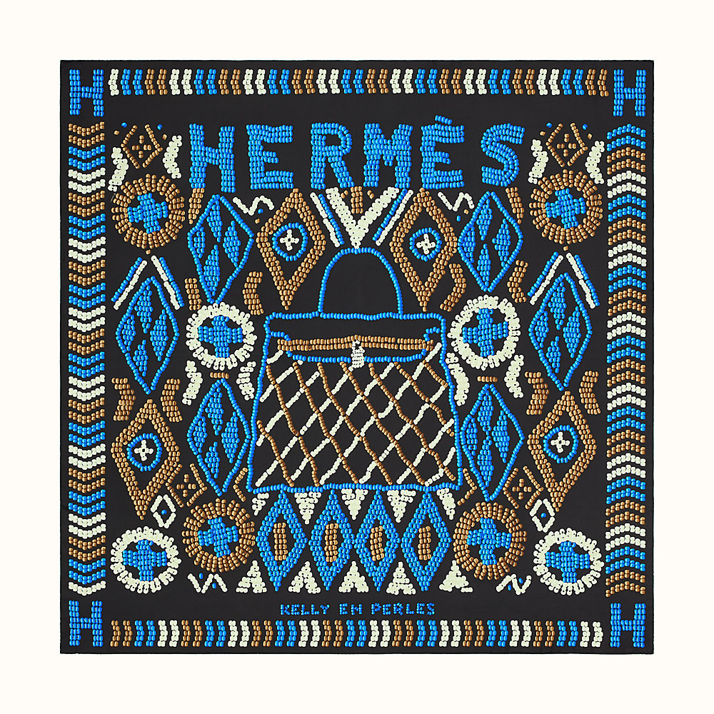 Kelly en Perles wash scarf 140 | Hermès USA